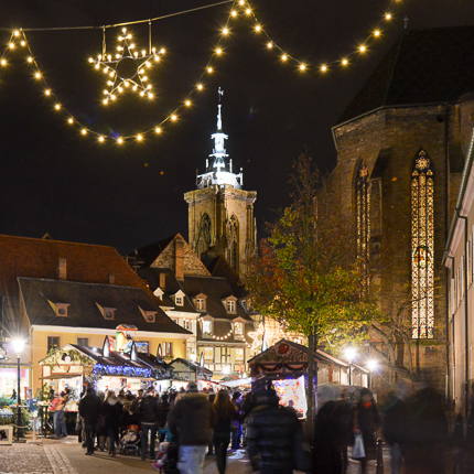 Les marchés de Noël à Colmar sont célèbres. Ils se tiennent tous les ans de fin novembre à la Saint Sylvestre.